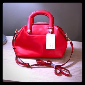 Brand New Red Satchel Purse